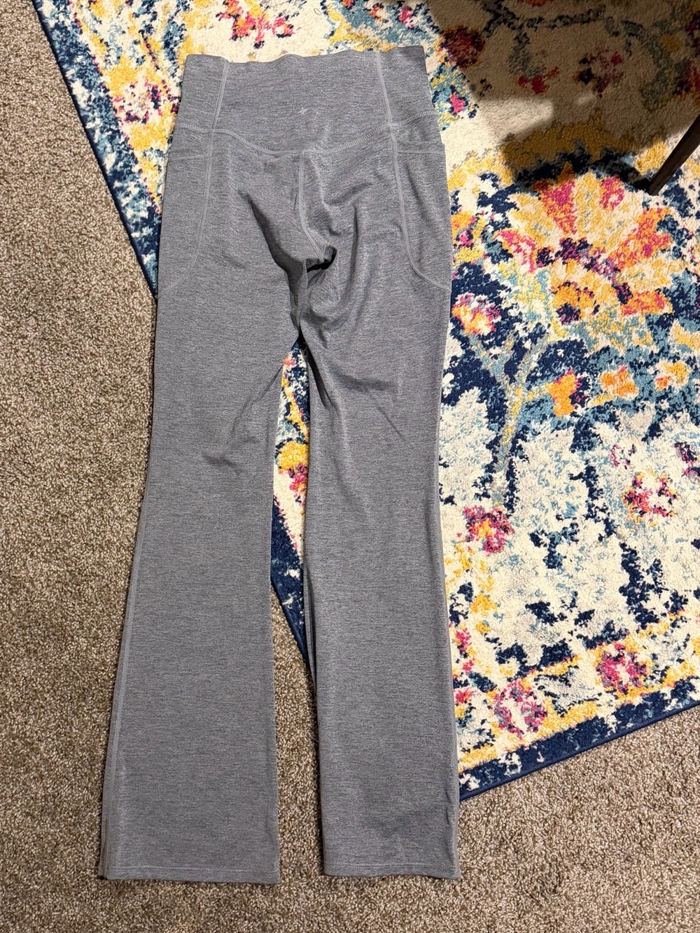 HALARA Gray Flared Active Leggings